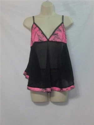 Novo com etiquetas Wilderness Dreams Babydoll Conjunto Camuflagem Norte Rosa Tamanho Pequeno - Imagem 1 de 4