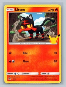 Litten - Promociones 15/25 McDonald's 25 Aniversario 015/025 Casi Como Nuevo Casi Nuevo - Imagen 1 de 2