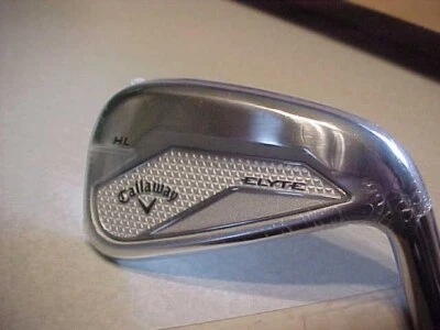 NEW CALLAWAY 2025 ELYTE HL IRONS  4-PW + AW KMS MAX STEEL REGULAR 80 G (8 IRONS) - Image 1 of 4