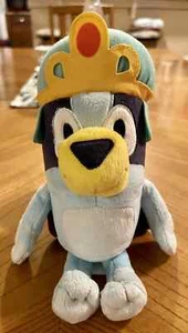 Bluey 8 Inch Stuffed King Bluey Plush Moose Toys T3 - Picture 1 of 6