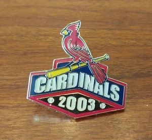 VTG 2003 St. Louis Cardinals Enamel Lapel Pin Back Souvenir Collectible - Picture 1 of 3