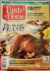 BRAND NEW TASTE of HOME Thanksgiving Feast Holiday Baking Guide Nov 2015 Recipes - Picture 1 of 2