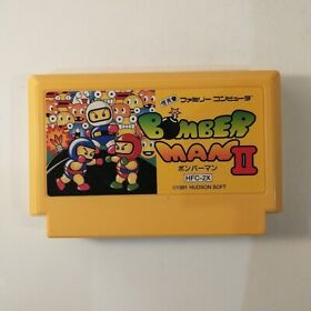 Bomberman II 2 (Nintendo Famicom FC NES, 1991) Japan Import