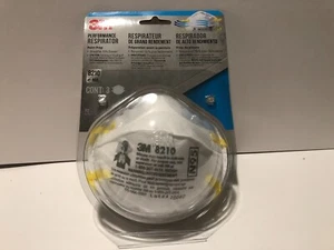 3M N95 Particulate Respirator Face Mask (8210) Pack of 3 - Picture 1 of 4