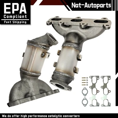 Catalytic Converter For 2006-2010 Hyundai Santa Fe Kia Magentis/Optima/Rondo 2.7 Foto 1 de 4
