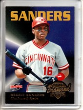 1996 SCORE REGGIE SANDERS DIAMOND ACES