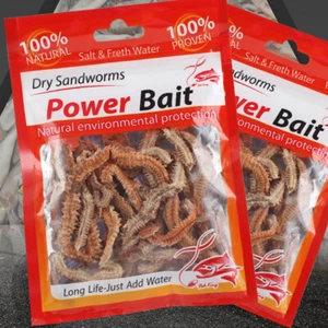 1 pack of freshwater freshwater 6g 10gLu fish cod dried cod dry insect worm b^GO - Photo 1/9