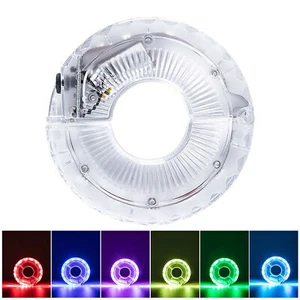 1PC Bicycle Bike Wheel Lights 7 COLORS LED Rechargeable Front Back Spoke Light - Picture 1 of 11