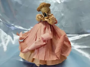 MUÑECA VINTAGE 1988 NAN'S CORN CÁSCARA 7,5" SOSTENIENDO UNA CESTA DE GATITOS CAMPANA DEL SUR - Imagen 1 de 16