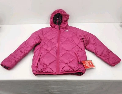 Chaqueta reversible de plumón The North Face para niña talla XL 550 NUEVA CON ETIQUETAS rosa Foto 1 de 4