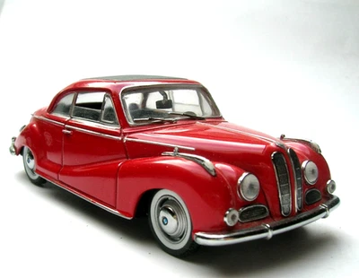 BMW 502 Coupe 1955 scala 1/43 Detail Cars  rossa - Immagine 1 di 4