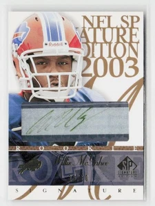 2003 SP Signature Edition #WM Willis McGahee Autographs Green Ink #/50 - Picture 1 of 2