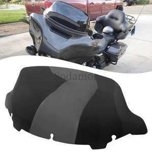 10.5" Motorbike Windshield Windscreen For Harley Electra Street Glide 2014-21 22 - Picture 1 of 22