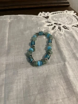 Pulsera Azul Turquesa Verde  Foto 1 de 2