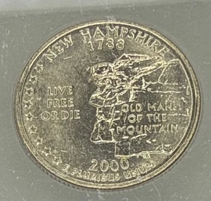 2000 D ICG MS67 NEW HAMPSHIRE QUARTER Beautiful State Quarter - Picture 1 of 4