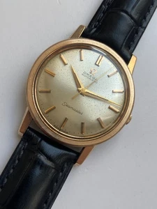 RELOJ PULSERA HOMBRE OMEGA SEAMASTER CAL 552AUTOMÁTICO GOLDCAP ACERO 24JE RARO VINTAGE - Imagen 1 de 16