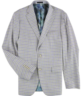 Tallia Mens Checkered Coat, Multicoloured, 44 Long - Image 1 of 2