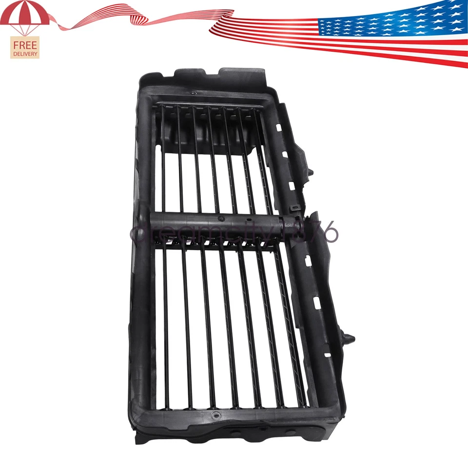 Conjunto de obturador de rejilla de radiador compatible con Nissan Titan XD 17-20 21421-9FT0B Foto 1 de 4