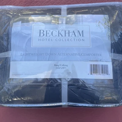 Beckham Hotel Collection Lightweight Down Alternative Comforter Slate Gray. - Image 1 of 4