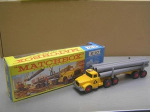 Matchbox King Size K-10 Scammell Contractor Pipe Truck Lesney Mint in Box - Picture 1 of 11