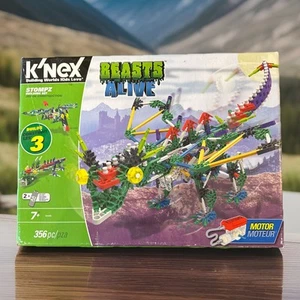 K'NEX Beasts Alive Stompz Dinosaur Building Set # 34485, 550 Pieces w/Motor {PP - Picture 1 of 23