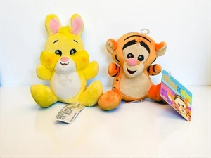 Disney Parks HK Winnie the Pooh Wishables Rabbit (Rare) & Tigger Limited Release - Picture 1 of 2