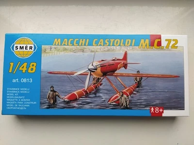 MACCHI CASTOLDIM.C.72 ,1:48-Smer 0813(SPEDIZIONE TRACCIATA) - Immagine 1 di 3