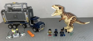 Lego 75933 Jurassic Raptor T. Rex Transport Komplettsatz Minifiguren - Bild 1 von 4