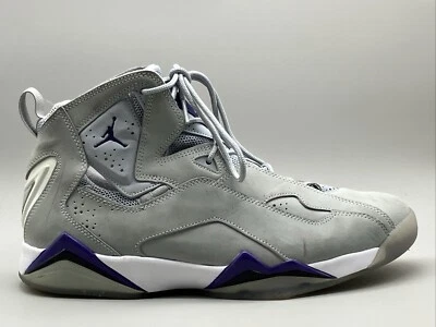 Nike Air Jordan True Flight Grey Court Purple 342964-051 Men's Size 12 - Image 1 of 4