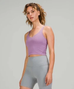 Neu mit Etikett lululemon Align Damen-Tanktop Sport-BH Größe 10 Glyzinienlila - Bild 1 von 4