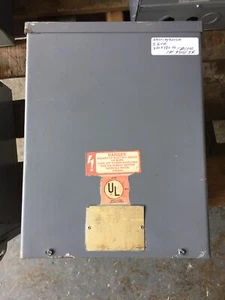 WESTINGHOUSE S20K11S05N 5KVA 240X480 TO 120/240 SINGLE PHASE TRANSFORMER...41 - Picture 1 of 4