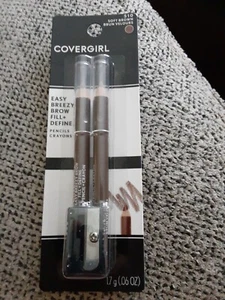 Covergirl Easy Breezy Brow Fill + Define #510 Soft Brown Twin Pack - Picture 1 of 4