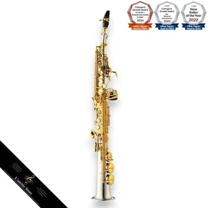 YANAGISAWA S-WO37 Silver Sonic Soprano Saxophone Sax SWO37 Bb Sterling Silver JP - Picture 1 of 15