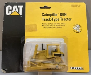 1990 ERTL Caterpillar CAT D6H Track-Type Tractor Diecast 1:64 #2416 NIP - Picture 1 of 3