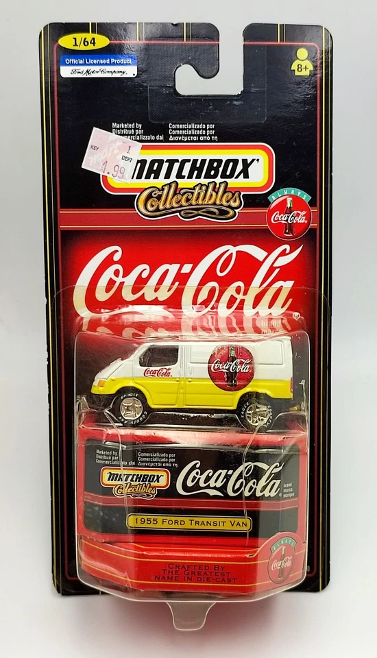★ FORD TRANSIT VAN 1995 COCA COLA - MATCHBOX COLLECTIBLES - 1999 ★ - Photo 1/1