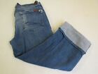 7 For All Mankind Jeans Crop Boy Cut Size 29 Cotton Female P109203S-203S