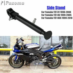 Soporte lateral ajustable CNC para motocicleta Yamaha YZF R1 98 99 00 01 08 - Imagen 1 de 12