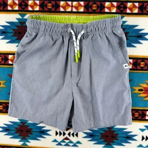 Tommy Bahama Active Shorts Swim Trunks Elastic Waist Gray Size S 5/6 - Picture 1 of 6