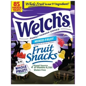 Welch'S Halloween Mixed Fruit Snacks 0.5 Oz., 85 Pk. - Picture 1 of 4