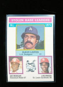 (4) 1976 Topps #197 LOU BROCK Joe Morgan Cards Vending Stunning - Bild 1 von 8