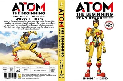 ANIME DVD~Atom:The Beginning(1-12End)English subtitle&All region+FREE GIFT - Image 1 of 4
