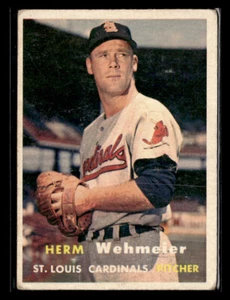 1957 Topps Baseball #81 Herm Wehmeier Card - VG #5257 - Picture 1 of 2