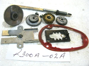 Juego de engranajes completo Garcia Mitchell 300A buen usado funciona + junta + eje Francia - Imagen 1 de 8