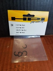 HPI Racing Savage X/XL/Flux C-Clip 8mm (4 Pcs.) HPIZ240 - Picture 1 of 2