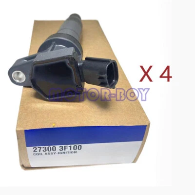 4 bobinas de encendido para Hyundai Santa Fe Sonata/Kia Optima 27300-3F100 Foto 1 de 4