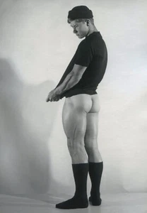 Bruce of LA - Scotty Cunningham Nude Butt 1960s Gay Interest - 17"x22" Art Print - Picture 1 of 1