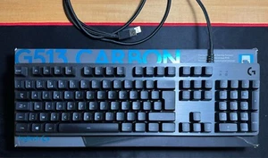 Tastiera Meccanica Logitech G 513 Carbon Romer G Tactile AZERTY - Foto 1 di 5