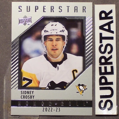 SIDNEY CROSBY 2022-23 Upper Deck Honor Roll #HR9 Pittsburgh Penguins - Image 1 of 4