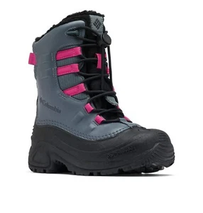 Columbia Youth Unisex Bugaboot Celsius Boot Graphite/Wild Fuchsia BY4430-054 - Picture 1 of 9