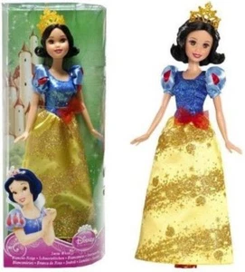 Disney Princess Sparkling Glitter Dress Snow White Doll (W5548 MATTEL) - Picture 1 of 1